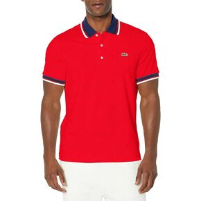 Lacoste Men's Regular Fit Stretch Piqué Polo Shirt in Kuwait