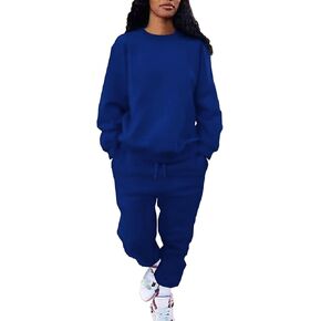 CYXKISS بدلات رياضية مخملية للنساء مجموعة SweatSuit قطعتين طويلة الأكمام عداء ببطء مجموعات الركض عادية 2 قطعة وتتسابق للنساء in Kuwait