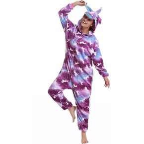 Unisex Unicorn Costumes Pyjamas, Adult Women Men Animal Cosplay Onesie in Kuwait