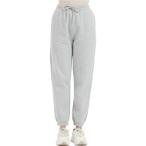 Tronjori Womens High Waisted Pull on Sweatpants Fall Winter Athletic Jogger Pants Lounge Elastic Waistband Cinch Bottom