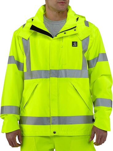 Carhartt Men's Big & Tall High Visibility Class 3 Waterproof Jacket in Saudi Arabia