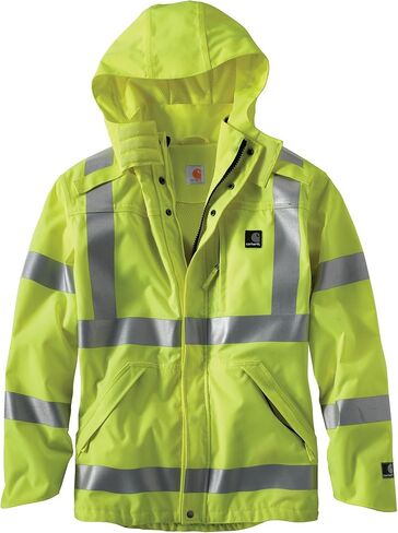 Carhartt Men's Big & Tall High Visibility Class 3 Waterproof Jacket in Saudi Arabia