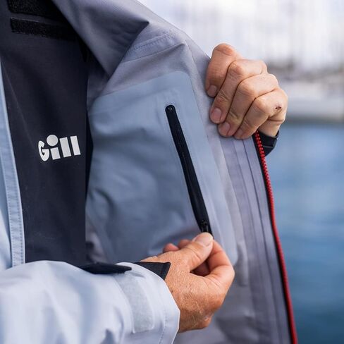 Gill Mens Verso Jacket Waterproof with XPEL Water & Stain Technology - Black in Kuwait