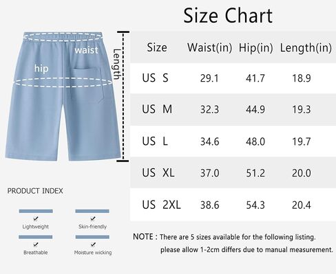 شورت نسائي رياضي من Vcansion، شورت رياضي للجيم، كاجوال صيفي برباط للسفر والجري مع جيوب in Kuwait