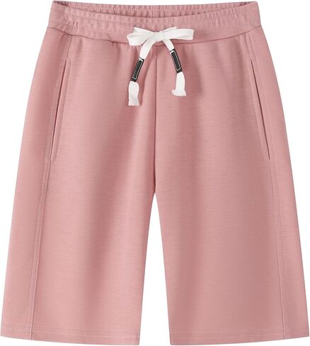 شورت نسائي رياضي من Vcansion، شورت رياضي للجيم، كاجوال صيفي برباط للسفر والجري مع جيوب in Kuwait