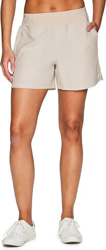 RBX Active Women's Relaxed Fit Breathable Ventilated Stretch Woven Athletic Walking Short with Pockets in Saudi Arabia