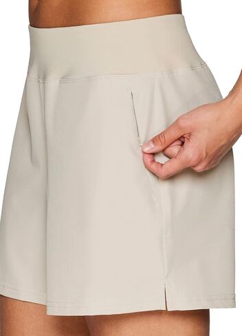 RBX Active Women's Relaxed Fit Breathable Ventilated Stretch Woven Athletic Walking Short with Pockets in Saudi Arabia