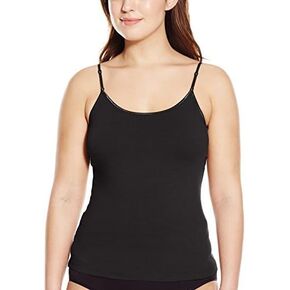 PURE STYLE Girlfriends Women's Cami Tank with Adjustable Strap Plus Size
