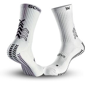 جوارب SOXPro الكلاسيكية ذات قبضة مثالية لكرة القدم، جوارب مضادة للانزلاق للجري الرجبي والرياضات الأخرى. جيركسبرو سبورتس إيطاليا! in Saudi Arabia