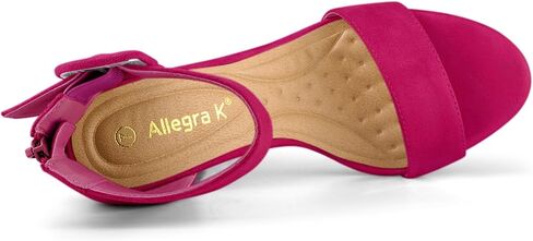 صندل نسائي بكعب عالٍ من Allegra K بحزام الكاحل in Kuwait