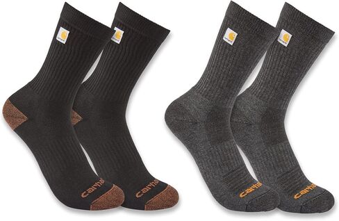 مجموعة من جورب Carhartt للرجال ذو الوزن المتوسط ​​بشعار الطاقم، قطعتان in Saudi Arabia