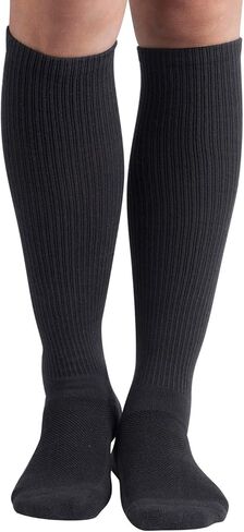 6 أزواج من جوارب ضغط من الخيزران الماصة للرطوبة من أثليمو 8-15 ملم زئبق للرجال، جوارب طويلة للركبة in Kuwait