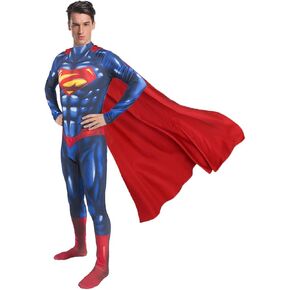 EOILFM هالوين ديلوكس خارقة زي تأثيري البدلة Zentai ارتداءها بذلة عباءة نمط ثلاثية الأبعاد للأطفال الكبار in Kuwait