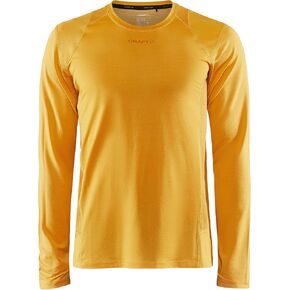 تي شيرت رجالي من Craft Sportswear ADV Essence LS، تي شيرت بأكمام طويلة للتمارين الرياضية ماص للرطوبة مع جيب بسحاب in Saudi Arabia