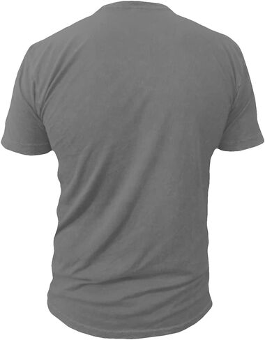 GYM LIFE Men's Power Up Athletic Performance Short Sleeve Workout T-Shirt, Black in Kuwait