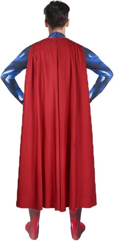 EOILFM هالوين ديلوكس خارقة زي تأثيري البدلة Zentai ارتداءها بذلة عباءة نمط ثلاثية الأبعاد للأطفال الكبار in Kuwait