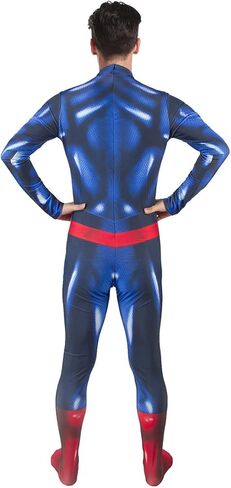 EOILFM هالوين ديلوكس خارقة زي تأثيري البدلة Zentai ارتداءها بذلة عباءة نمط ثلاثية الأبعاد للأطفال الكبار in Kuwait