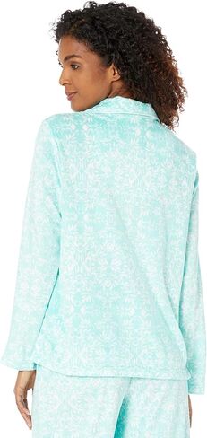 Karen Neuburger Women's Long Sleeve Minky Fleece Girlfriend Pj Set with Socks in Kuwait