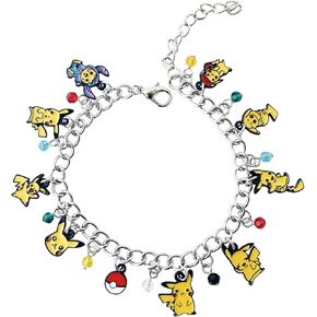 RHXWFDG Anime Cartoon Bracelet Charm, Environmental Zinc Alloy Hand Chain Bracelets, Anime Gifts Charm Chain for Boys, Girls and Women in Kuwait