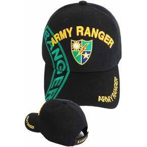 قبعة بيسبول Army Ranger Shield Ranger على الجانب باللون الأسود in Saudi Arabia