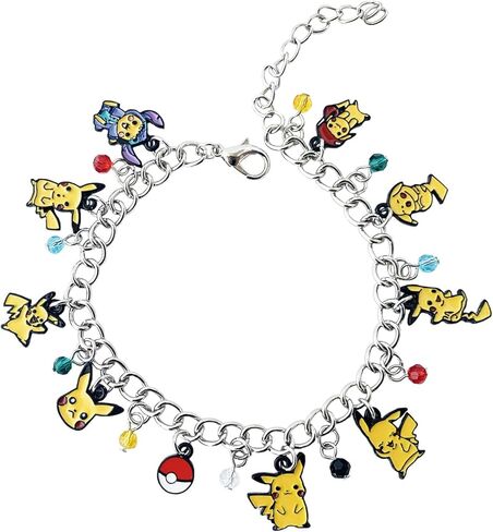 RHXWFDG Anime Cartoon Bracelet Charm, Environmental Zinc Alloy Hand Chain Bracelets, Anime Gifts Charm Chain for Boys, Girls and Women in Kuwait
