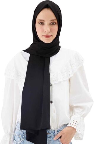 Buttery Non See-Through Non-Slip Hijab & Head Cover for Women. Rich Quality Luxurious Material. MADE IN TURKEY in Saudi Arabia