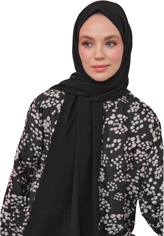 Buttery Non See-Through Non-Slip Hijab & Head Cover for Women. Rich Quality Luxurious Material. MADE IN TURKEY in Saudi Arabia