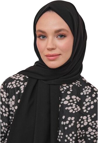 Buttery Non See-Through Non-Slip Hijab & Head Cover for Women. Rich Quality Luxurious Material. MADE IN TURKEY in Saudi Arabia