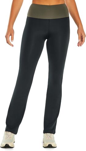 Bally Total Fitness Women's Colorblock High Rise Flare Pant in Kuwait
