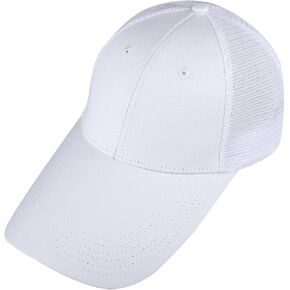 Sportmusies Extra Long Brim Mesh Back Baseball Caps for Men Women Adjustable Breathable Visor Mesh Hat in Kuwait