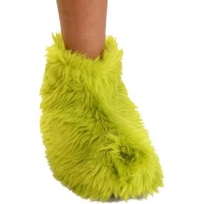 elope Dr. Seuss The Grinch Costume Fur Feet for Kids Standard in Kuwait