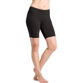 Fishers Finery Women's Ecofabric Classic Yoga Training Running Short; Mid Thigh