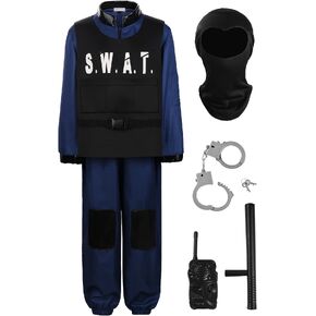 زي ReliBeauty Swat للأولاد زي الشرطة للأطفال in Kuwait
