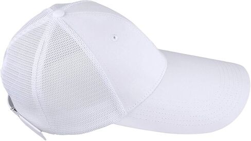 Sportmusies Extra Long Brim Mesh Back Baseball Caps for Men Women Adjustable Breathable Visor Mesh Hat in Kuwait