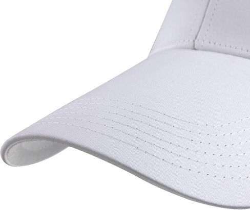 Sportmusies Extra Long Brim Mesh Back Baseball Caps for Men Women Adjustable Breathable Visor Mesh Hat in Kuwait