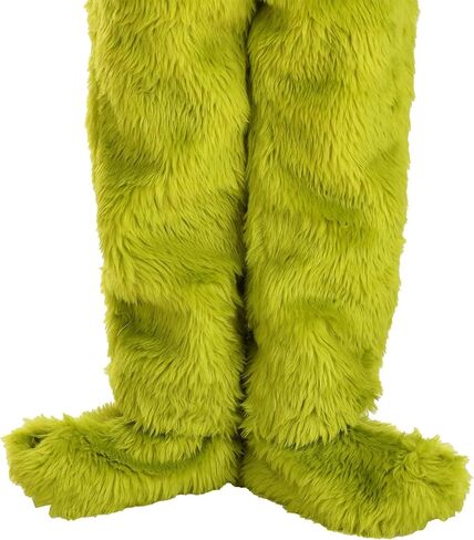 elope Dr. Seuss The Grinch Costume Fur Feet for Kids Standard in Kuwait