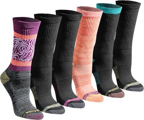 Eddie Bauer Women's Dura Dri Moisture Control Crew Socks Multipack in Saudi Arabia