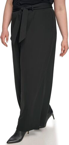Calvin Klein Women's Pleated Pant with Belt in Saudi Arabia