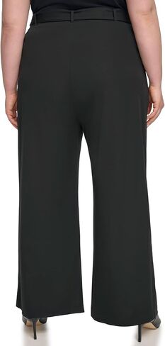 Calvin Klein Women's Pleated Pant with Belt in Saudi Arabia
