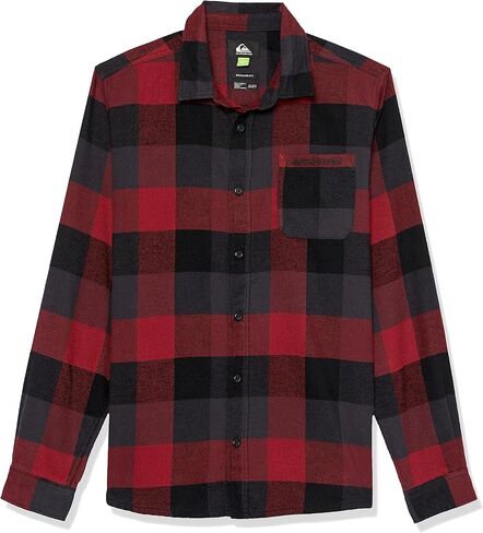 قميص Quiksilver للأولاد من Motherfly Youth Nutton Up Flannel in Kuwait