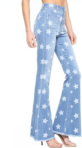 تشيلو جينز نسائي جونيورز عالي الارتفاع من قماش الدنيم in Kuwait