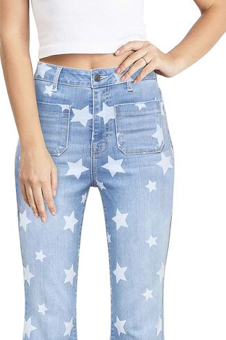 تشيلو جينز نسائي جونيورز عالي الارتفاع من قماش الدنيم in Kuwait