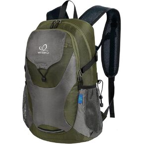 WATERFLY Lightweight Packable Hiking Backpack： Foldable Travel Daypack Ultralight Camping Day Pack for Woman Man