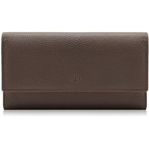Access Denied Trifold Clutch RFID Wallets For Women - Large Capacity Womens Wallet Coin Pouch Leather Organizer With Checkbook Cover Gifts For Women