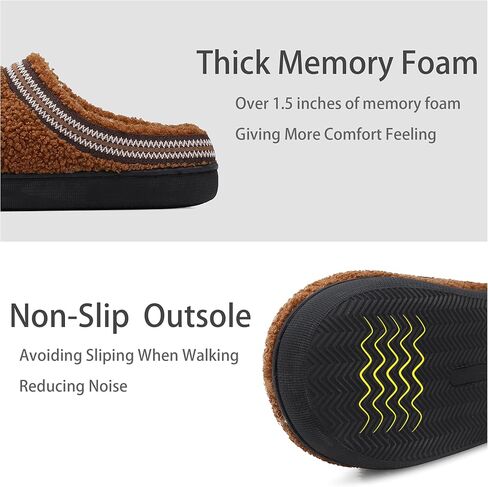 شباشب منزلية للنساء، شباشب لغرفة النوم، أحذية منزلية زغبية للاستخدام الداخلي مع إسفنج مريح ذو ذاكرة in Kuwait