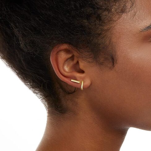 Amazon Essentials 14K Gold or Sterling Silver Stud & Hoop Set in Saudi Arabia