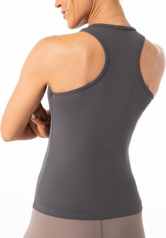 قميص Ukaste النسائي Studio Essential Racerback بدون أكمام ورقبة دائرية للتمرين واليوجا in Kuwait