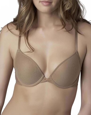 OnGossamer Women's Mesh Bump It Up Push Up Bra in Saudi Arabia