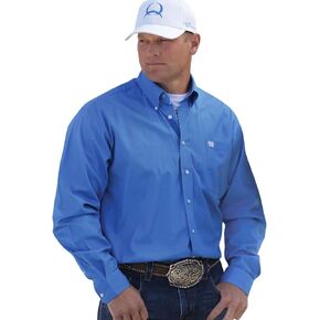 Cinch Men's Classic Fit Long Sleeve Button One Open Pocket Solid Basic in Kuwait