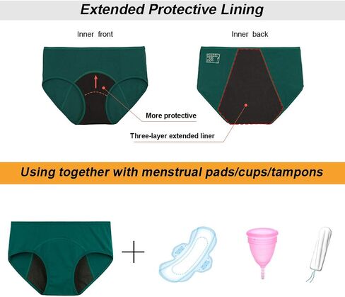 ملابس داخلية نسائية من INNERSY، ملابس داخلية قطنية متوسطة الخصر منخفضة الخصر للحمل بعد الولادة، 3 قطع in Kuwait